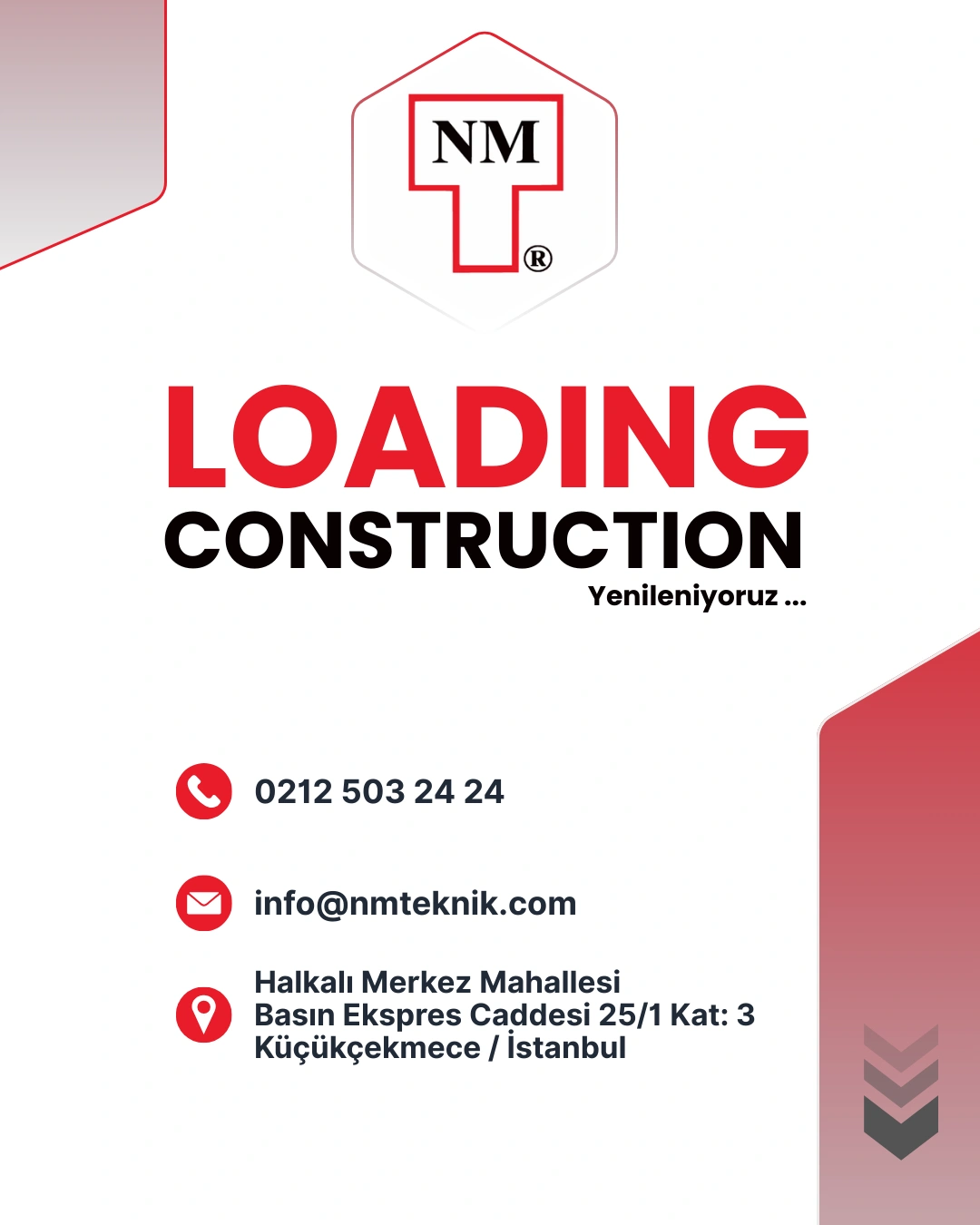 NM Teknik - Building Construction - Yenileniyoruz
